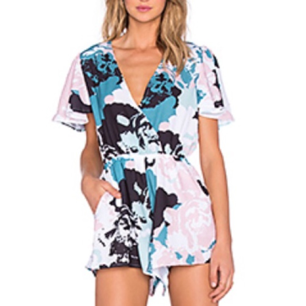 Premonition Floral Romper